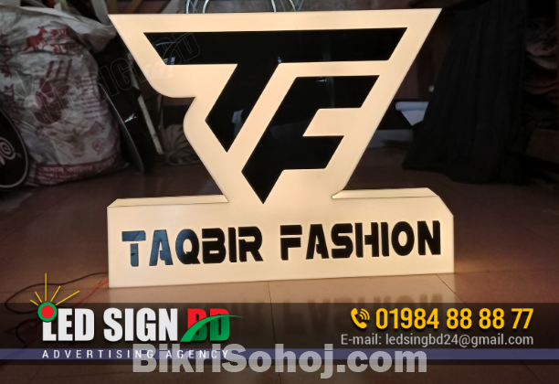 Acrylic Letter LED Sign Board ACP Board Price in Dhaka BD